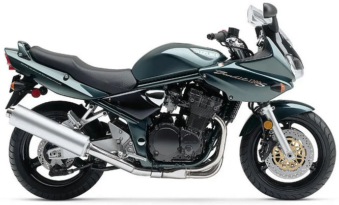 NAKLEJKI JUULA NA MOTOCYKL DO SUZUKI GSF 1200 S BANDIT 2003 ZIELONY YV4