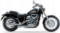 Naklejki na motocykl Honda Shadow Vt 600 1998-1999 Czarny Nh1 - Juula