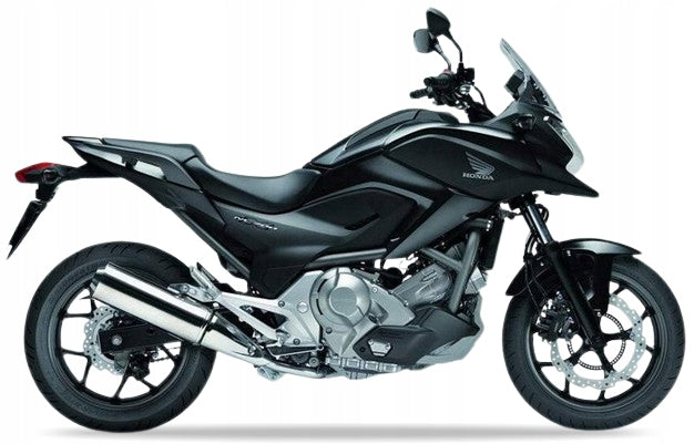 Naklejki na motocykl Honda Nc 700 X 2012-2013 Czarny Nh463 - Juula