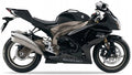 NAKLEJKI NA MOTOCYKL JUULA DO SUZUKI GSX-R 1000 2010 MAT CZARNY NO.2 YKV NIEBIESKI YRB