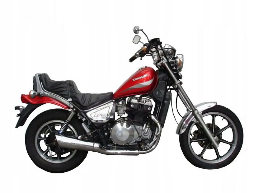 NAKLEJKI NA MOTOCYKL JUULA DO KAWASAKI LTD 450 1986-1990 CZERW