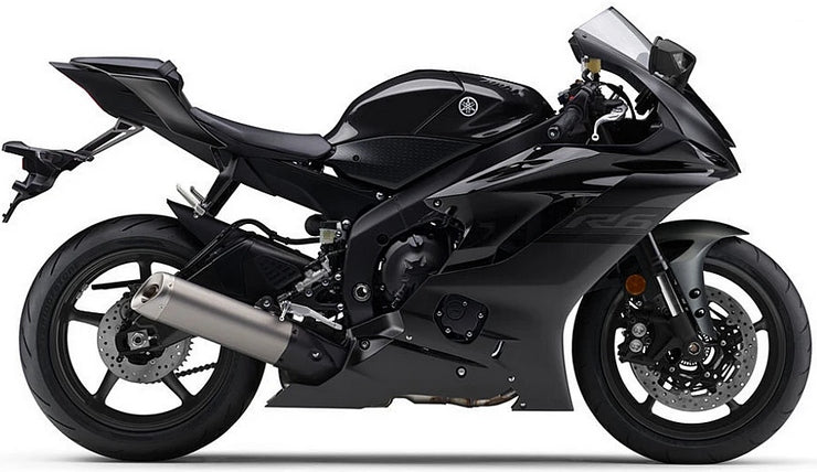 NAKLEJKI NA MOTOCYKL JUULA DO YAMAHA YZF R6 2020-2022 CZARNY X SMX RJ27