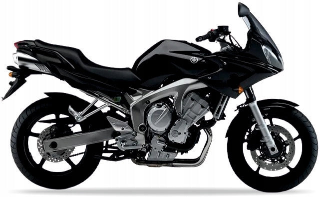 NAKLEJKI NA MOTOCYKL JUULA DO YAMAHA FZ6 S FAZER 2005 CIEMNY SZARY DNMB