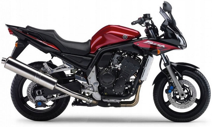 NAKLEJKI NA MOTOCYKL JUULA DO YAMAHA FZS 1000 FAZER 2005 CIEMNO CZERWONY METALIK K