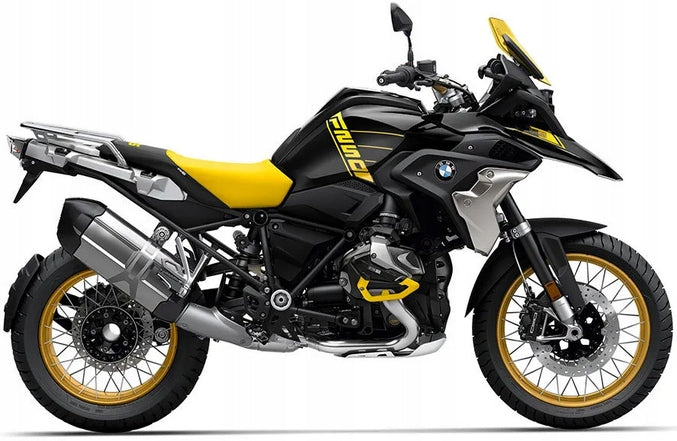 NAKLEJKI NA MOTOCYKL JUULA DO BMW R 1250 GS 2021-2022 CZARNY STROM METALLIC WND2