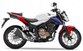 Naklejki na motocykl Honda Cb 500 F 2016-2018 Biało-Niebiesko-Czerwony - Juula