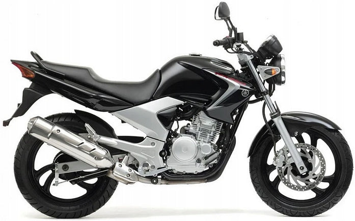 NAKLEJKI NA MOTOCYKL JUULA DO YAMAHA YBR 250 2007-2009 CZARNY X SMX