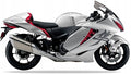 NAKLEJKI NA MOTOCYKL JUULA DO SUZUKI GSX 1300 R HAYABUSA 2022 B5M SREBRNY CZERWONY
