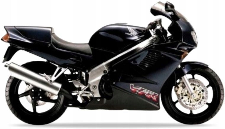 Naklejki na motocykl Honda Vfr 750 F 1994-1997 Czarno-Czerwony Nh359 - Juula