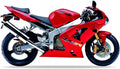 NAKLEJKI NA MOTOCYKL JUULA DO KAWASAKI ZX 6R 2003 CZERWONY 234