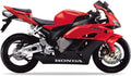Naklejki na motocykl Honda Cbr 1000 Rr 2004 Czerwony R258 - Juula