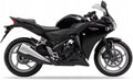 Naklejki na motocykl Honda Cbr 250 R 2013 Czarny Nh1 - Juula