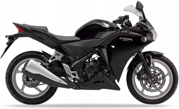 Naklejki na motocykl Honda Cbr 250 R 2013 Czarny Nh1 - Juula