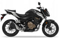Naklejki na motocykl Honda Cb 500 F 2016-2018 Czarno-Srebrny - Juula