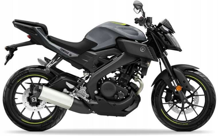 NAKLEJKI NA MOTOCYKL JUULA DO YAMAHA MT 125 2017 SZARY