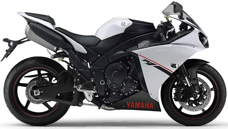 NAKLEJKI NA MOTOCYKL JUULA DO YAMAHA YZF R1 2014 BIAŁY 1 RN22