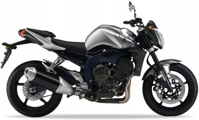 NAKLEJKI JUULA NA MOTOCYKL DO YAMAHA FZ1 N 2008-2009 ABS SREBRNY SM1