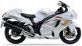 NAKLEJKI NA MOTOCYKL JUULA DO SUZUKI GSX 1300 R HAYABUSA 2015 ARA BIAŁY RB5 SREBRNY YMD