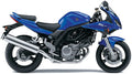 NAKLEJKI NA MOTOCYKL JUULA DO SUZUKI SV 650 S 2007 NIEBIESKI YKY