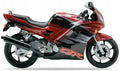 NAKLEJKI JUULA NA MOTOCYKL DO HONDA CBR 600 F 1994 CZERWONY CZARNY NH343