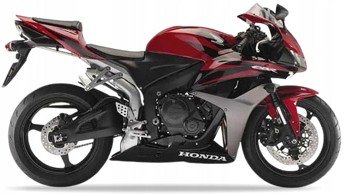 NAKLEJKI JUULA NA MOTOCYKL DO HONDA CBR 600 RR 2007 CZERWONY R157BA