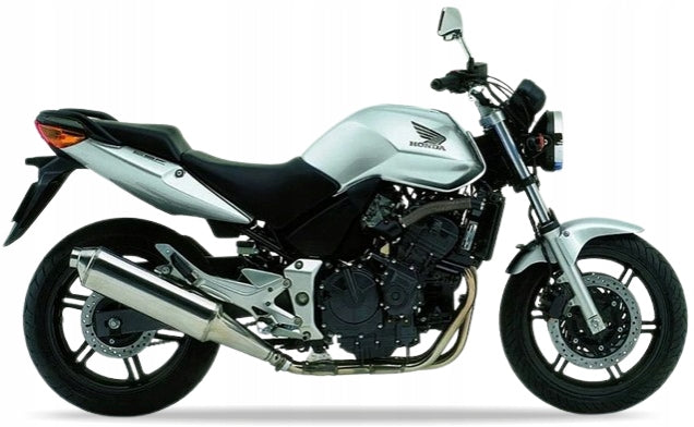 Naklejki na motocykl Honda Cbf 600 N 2004-2006 Srebrny Nh411 - Juula
