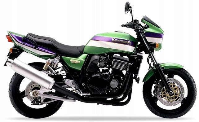 NAKLEJKI NA MOTOCYKL JUULA DO KAWASAKI ZRX 1100 2000 JADEITOWY ZIELONY