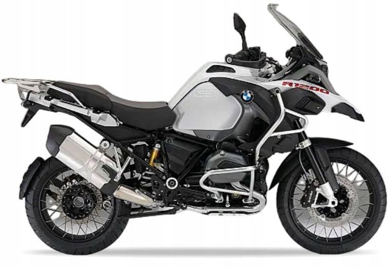 NAKLEJKI JUULA NA MOTOCYKL DO BMW R 1200 GS ADVENTURE 2015-2016 BIAŁY YNB5