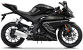 NAKLEJKI JUULA NA MOTOCYKL YAMAHA YZF 125 R 2017-2018 CIEMNY SZARY 6MDNM6