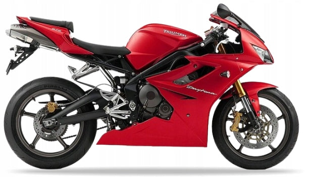 NAKLEJKI JUULA NA MOTOCYKL DO TRIUMPH DAYTONA 675 2006 TORNADO CZERWONY