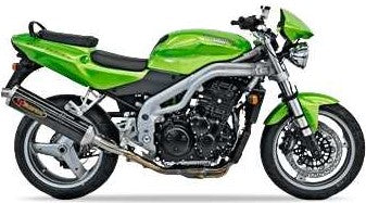 NAKLEJKI JUULA NA MOTOCYKL DO TRIUMPH SPEED TRIPLE 955I 2000 ZIELONY