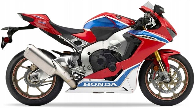 Naklejki na motocykl Honda Cbr 1000 Rr Fireblade Sp1 2018 Czerwony R334X - Juula
