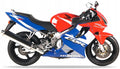 NAKLEJKI JUULA NA MOTOCYKL DO HONDA CBR 600 F 2001 CZERWONY R127 NIEBIESKI