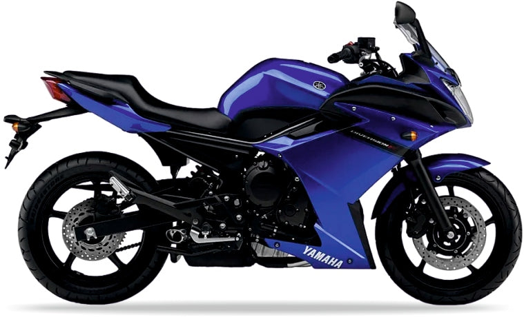 NAKLEJKI NA MOTOCYKL JUULA DO YAMAHA XJ-6 DIVERSION F 2010-2011 NIEBIESKI