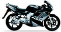 Naklejki na motocykl Honda Nsr 125 2001-2002 Czarny - Juula