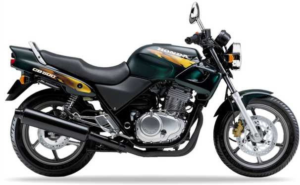 NAKLEJKI NA MOTOCYKL JUULA DO HONDA CB 500 1996-1997 ZIELONY G142