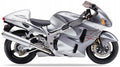 NAKLEJKI NA MOTOCYKL JUULA DO SUZUKI GSX 1300 R HAYABUSA 2003 LA1 SREBRNY YD8 SZARY YU8