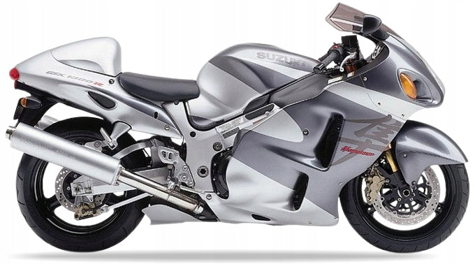 NAKLEJKI NA MOTOCYKL JUULA DO SUZUKI GSX 1300 R HAYABUSA 2003 LA1 SREBRNY YD8 SZARY YU8