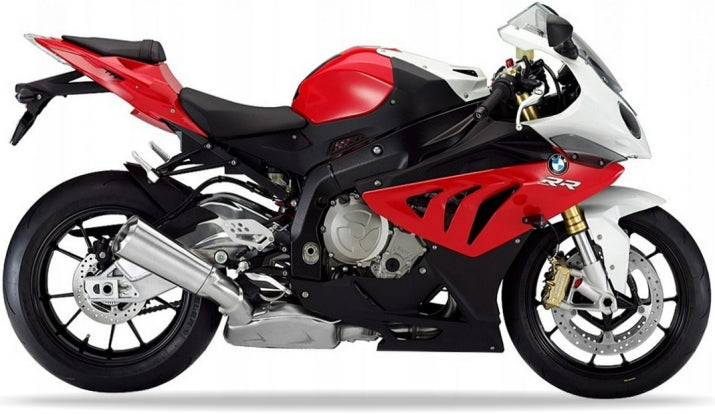 NAKLEJKI NA MOTOCYKL JUULA DO BMW S 1000 RR 2013 RACING RED ALPIN WHITE YN77 TRANSAPREN
