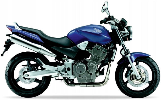 Naklejki na motocykl Honda Cb 900 F Hornet 2002-2007 Matowy Niebieski Pb347 - Juula