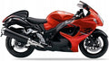 NAKLEJKI NA MOTOCYKL JUULA DO SUZUKI GSX 1300 R HAYABUSA 2008 EAJ POMARAŃCZ YME CZARNY