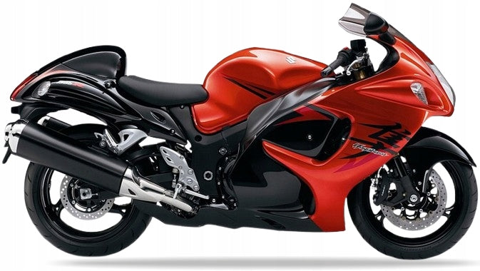 NAKLEJKI NA MOTOCYKL JUULA DO SUZUKI GSX 1300 R HAYABUSA 2008 EAJ POMARAŃCZ YME CZARNY