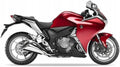 Naklejki na motocykl Honda Vfr 1200 F 2010-2015 Czerwony R342 - Juula