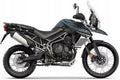 NAKLEJKI NA MOTOCYKL JUULA DO TRIUMPH TIGER 800 XCA 2018-2020 CIEMNY NIEBIESKI MATT