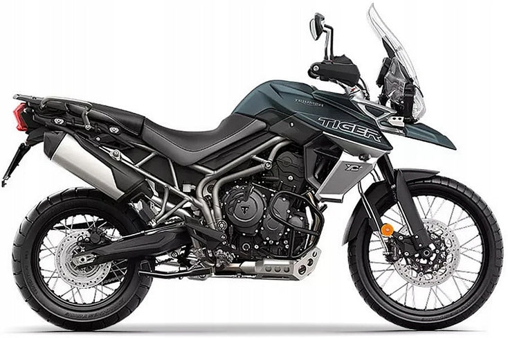 NAKLEJKI NA MOTOCYKL JUULA DO TRIUMPH TIGER 800 XCA 2018-2020 CIEMNY NIEBIESKI MATT