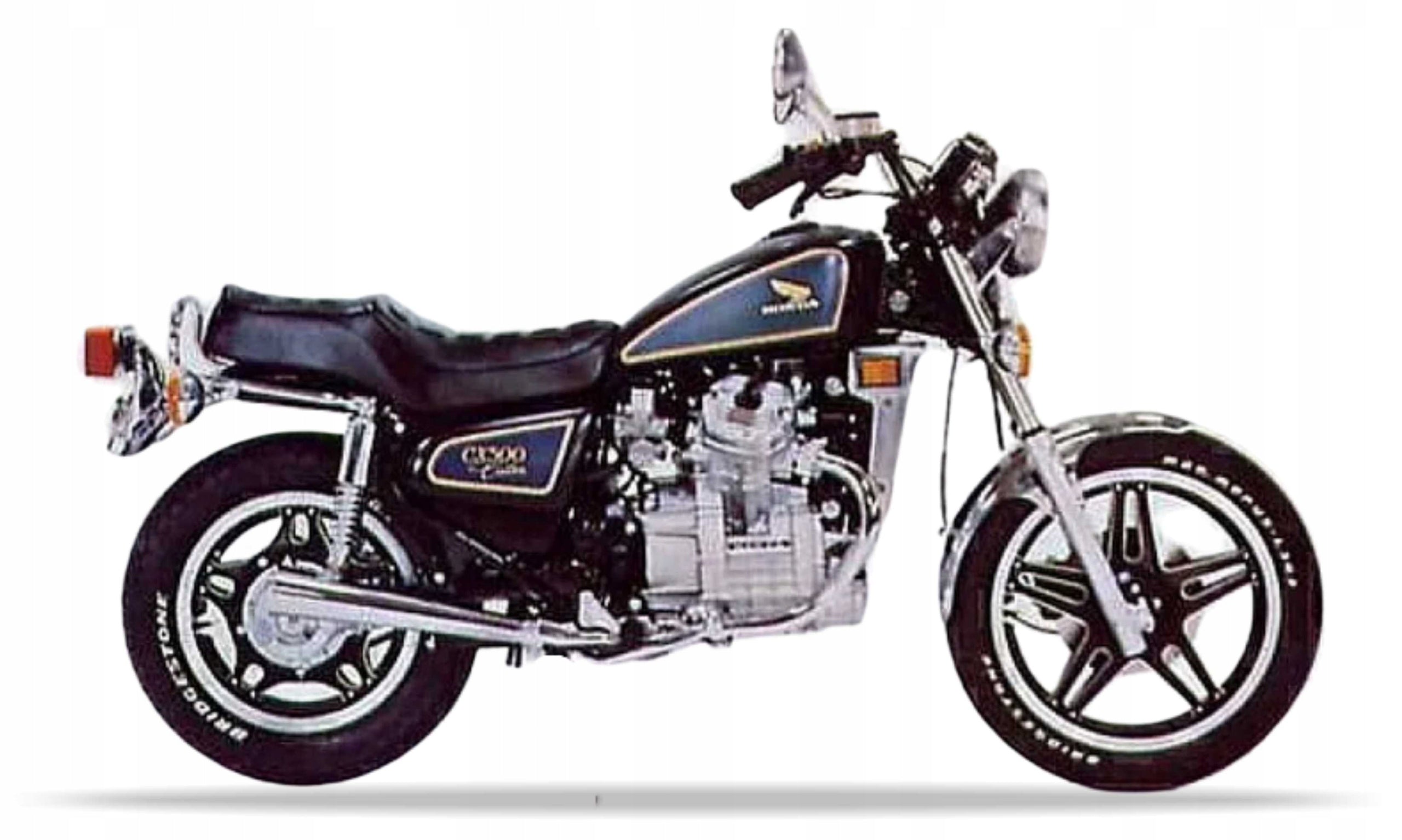 Naklejki na motocykl Honda Cx 500 Custom 1980-1981 - Juula