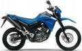 NAKLEJKI JUULA NA MOTOCYKL DO YAMAHA XT 660 R 2010-2013 NIEBIESKI E