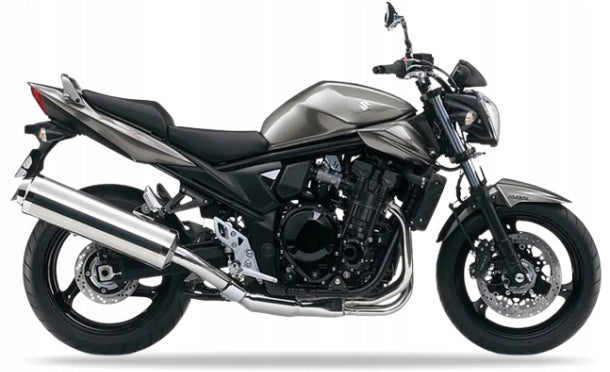 NAKLEJKI JUULA NA MOTOCYKL DO SUZUKI GSF 1250 N BANDIT 2010 SZARY YWB