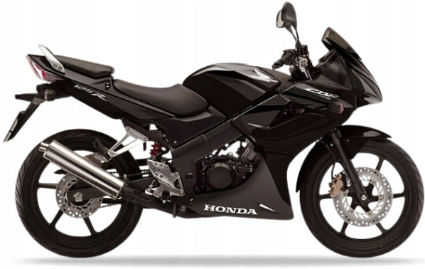 Naklejki na motocykl Honda Cbr 125 R 2007 Grafitowo Czarny Nhb01D - Juula
