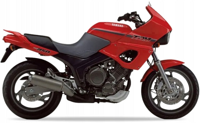 Autocollants JUUL pour moto Yamaha TDM 850 1991-1992 Rouge 1 